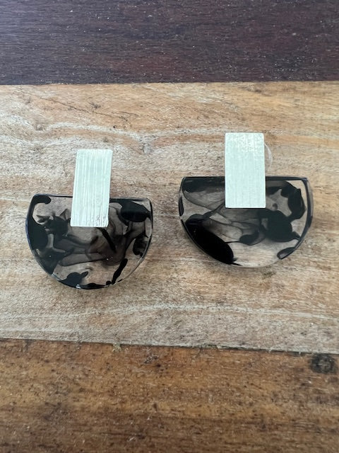 Eco-Resin Post Earrings