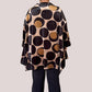 Alembika Oversized Velvet Trapeze Top