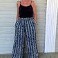 DTH 100% Cotton Wide Leg Triangle Pants