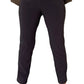 Black Back Slit Pants in Ponti
