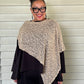 Popcorn Crochet Poncho (10 Colors)