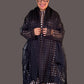 Kedem Irene Black Mesh Coat