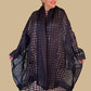 Kedem Irene Black Mesh Coat