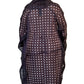 Kedem Irene Black Mesh Coat