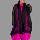 Kedem Irene Black Mesh Coat