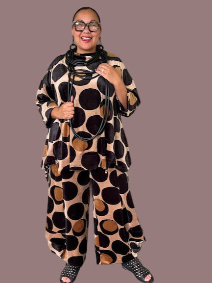 Alembika Oversized Trapeze Top Eclipse