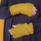 French Terry Mittens (Black or Harvest)