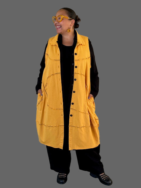 Cheyenne 100% Cotton Patchwork Vest