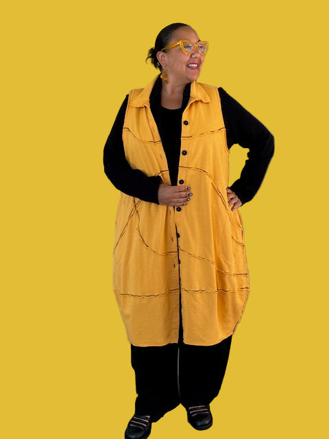 Cheyenne 100% Cotton Patchwork Vest