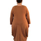 Cheyenne 100% Cotton Camel Flower Dress