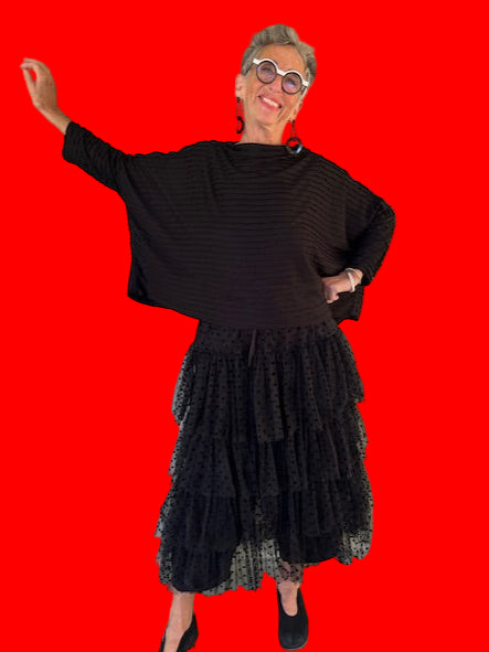 Cheyenne "Cute As" Ruffled Skirt