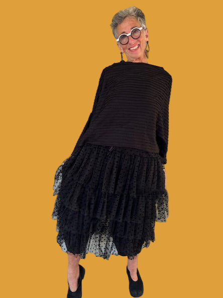 Cheyenne "Cute As" Ruffled Skirt