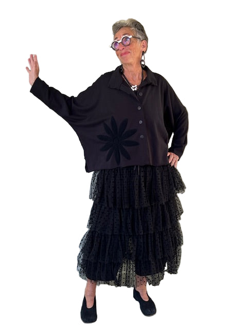 Cheyenne "Cute As" Ruffled Skirt