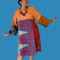 Reversible Upcycled 100% Saris Kantha Dress