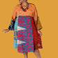 Reversible Upcycled 100% Saris Kantha Dress