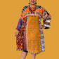 Reversible Upcycled 100% Saris Kantha Dress