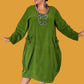 Transparente  Big Pocket Dress (Kiwi)
