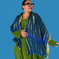 Turquoise Wool Wrap