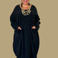 Transparente  Big Pocket Dress (Black)