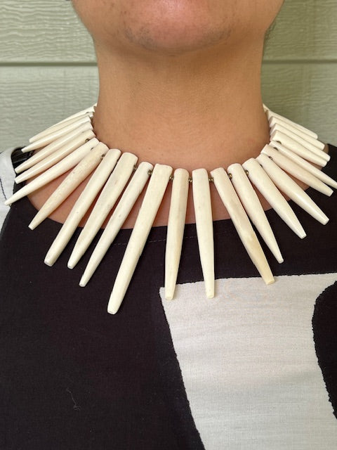 Spike Horn Necklace