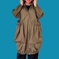 Cheyenne Gathered Jacket/Dress (Forest)