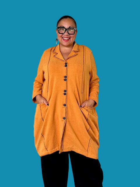 Cheyenne 100% Cotton Marion Jacket (Orange)