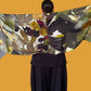 Willamina 100% Silk Scarf (Blue, Red, Green)