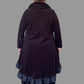 Vanite Couture Black Hi Low Sweater Tunic