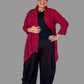 Vanite Couture Wine Jacket Duster