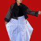 DTH Architect Skirt in 100% Silk Shantung
