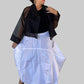 DTH Architect Skirt in 100% Silk Shantung