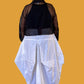 DTH Architect Skirt in 100% Silk Shantung