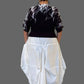DTH Architect Skirt in 100% Silk Crush