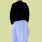 Transparente White Layered Skirt