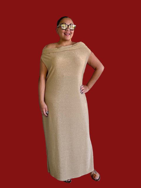 DTH Metallic Diva Dress