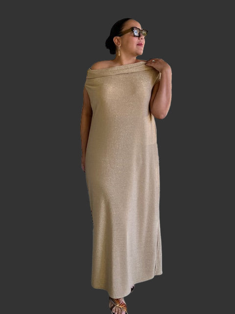 DTH Metallic Diva Dress