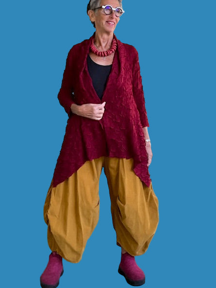 Vanite Couture Wine Jacket Duster