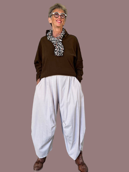 Side Panel Corduroy Pants (Sand)