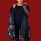 Kedem Irene Black Mesh Coat