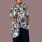 Expressionist Hi Lo Tunic