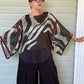 DTH Zebra Print Kimono Top