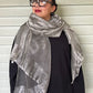Sheer Gray Scarf