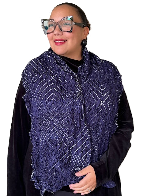 Hand-Dyed Silk Scarf