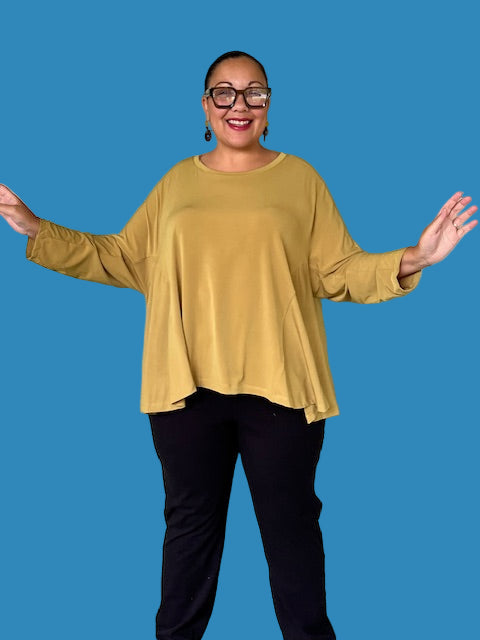 Side Panel Swing Top (Mustard)