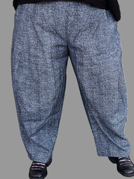 DTH Indigo Blue Seamed Pant
