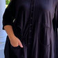 Cheyenne mixed fabric /Black Top/Duster