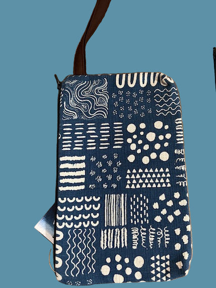 Indigo Wristlet