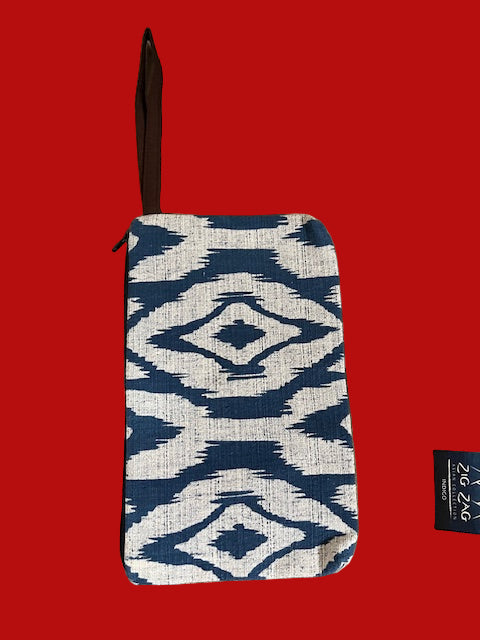 Indigo Wristlet