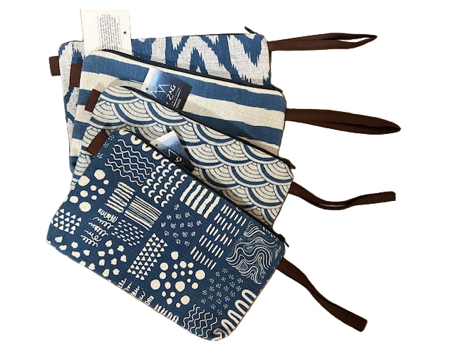 Indigo Wristlet