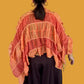 DTH Silk Cotton Poncho (Sherbet)